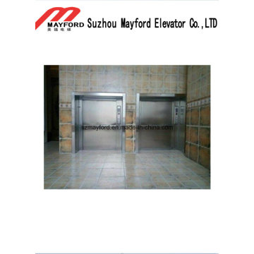 Elevador elétrico do Dumbwaiter da CA 250kg com o aço inoxidável de 1.2mm